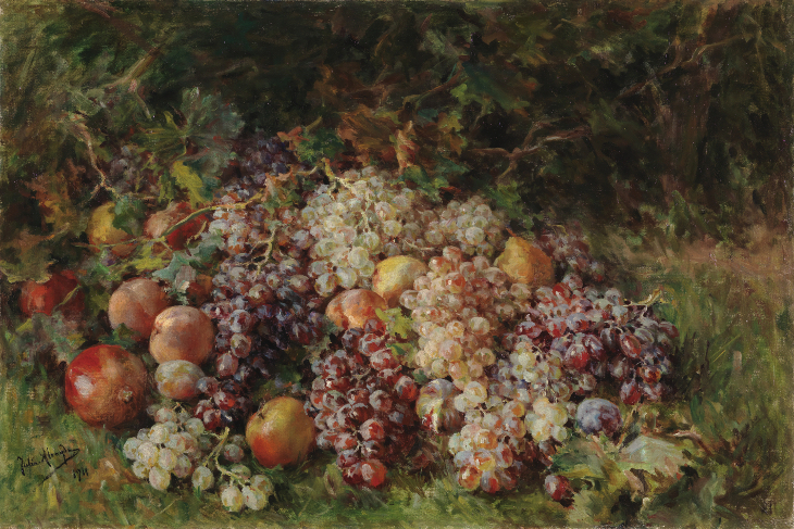 Julia Alcayde (1855-1939). Frutas, 1911.